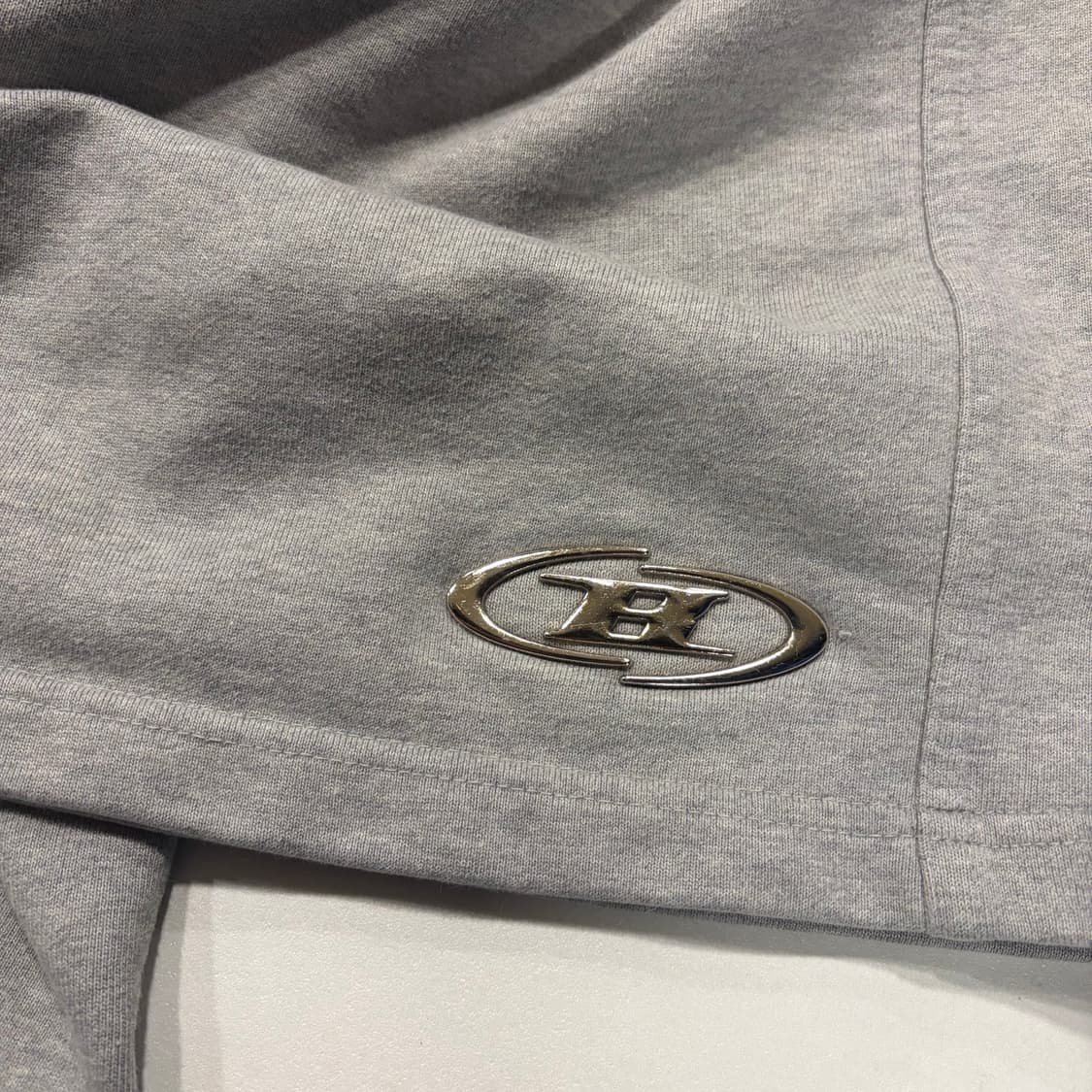 [2] 본투윈 스웻 밴딩 반바지 그레이 D427 상품이미지3