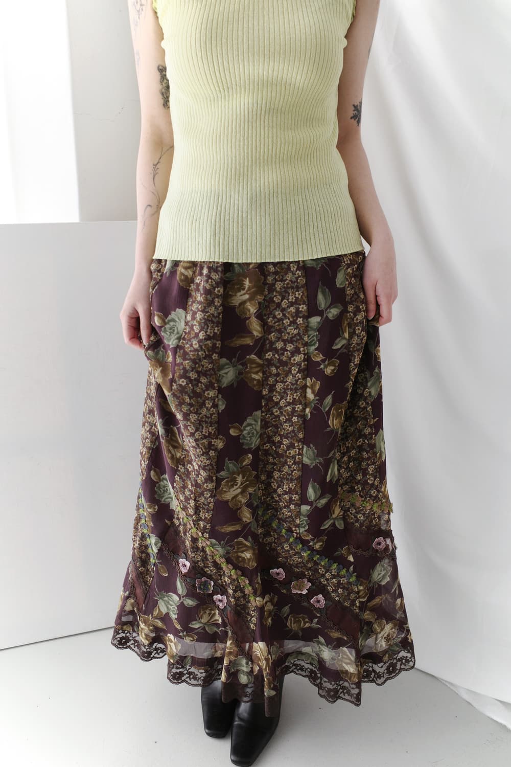forest flower skirt  상품이미지3