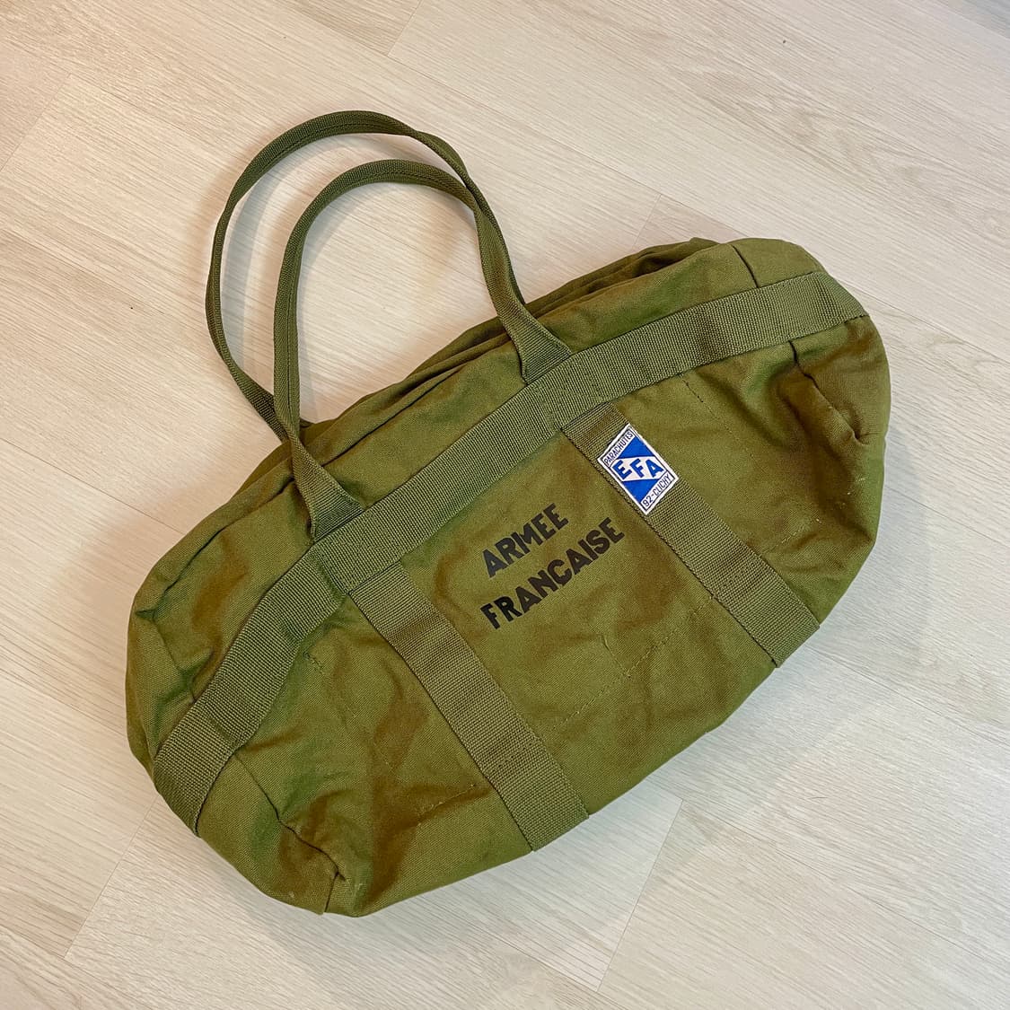 80s french military duffel bag 상품이미지1
