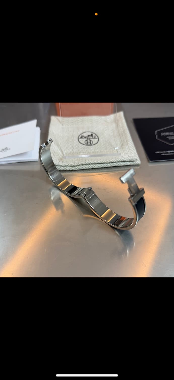 [리오브 전포점] 에르메스 클릭아슈 누아 은장 하드웨어 T5 팔찌 상품이미지4