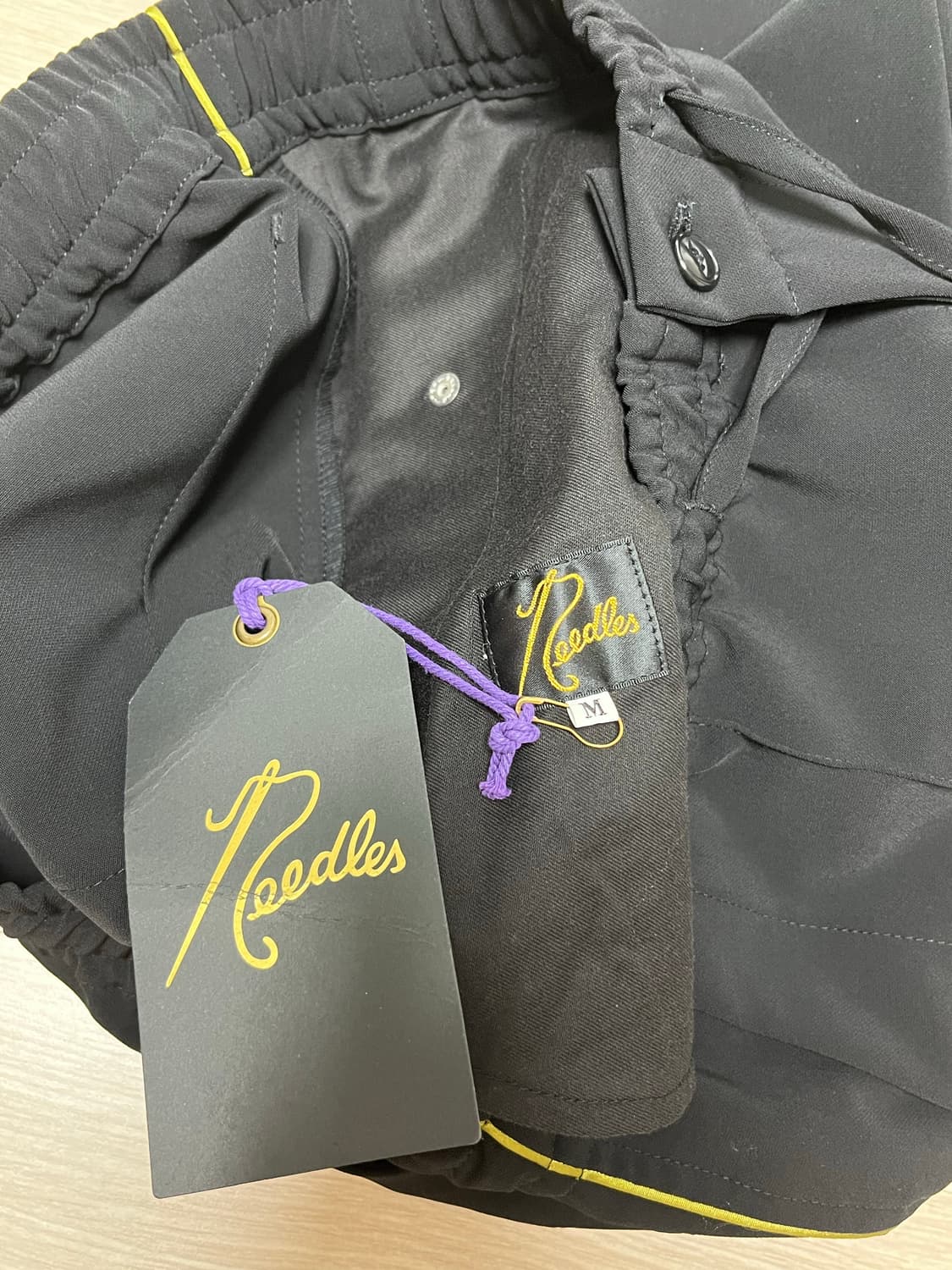 니들스 파이핑 카우보이 팬츠 (Black/Yellow) 상품이미지3