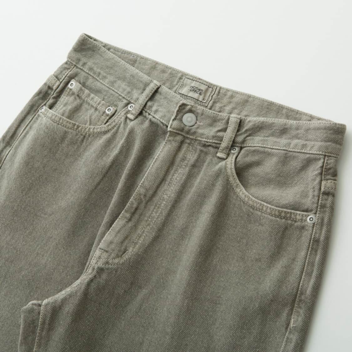 어나더오피스 스터디 가먼트 데님 가먼트 그레이 색상 (2사이즈) 상품이미지5