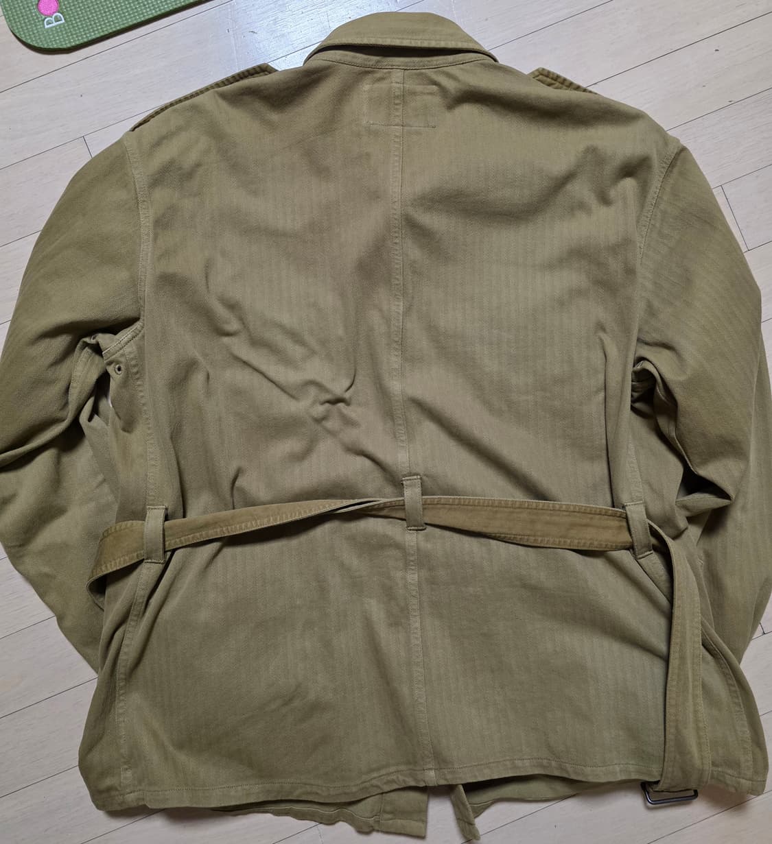 RRL 랄프로렌 / HBT 헤링본트윌 필드자켓 / XL 아미그린 상품이미지4