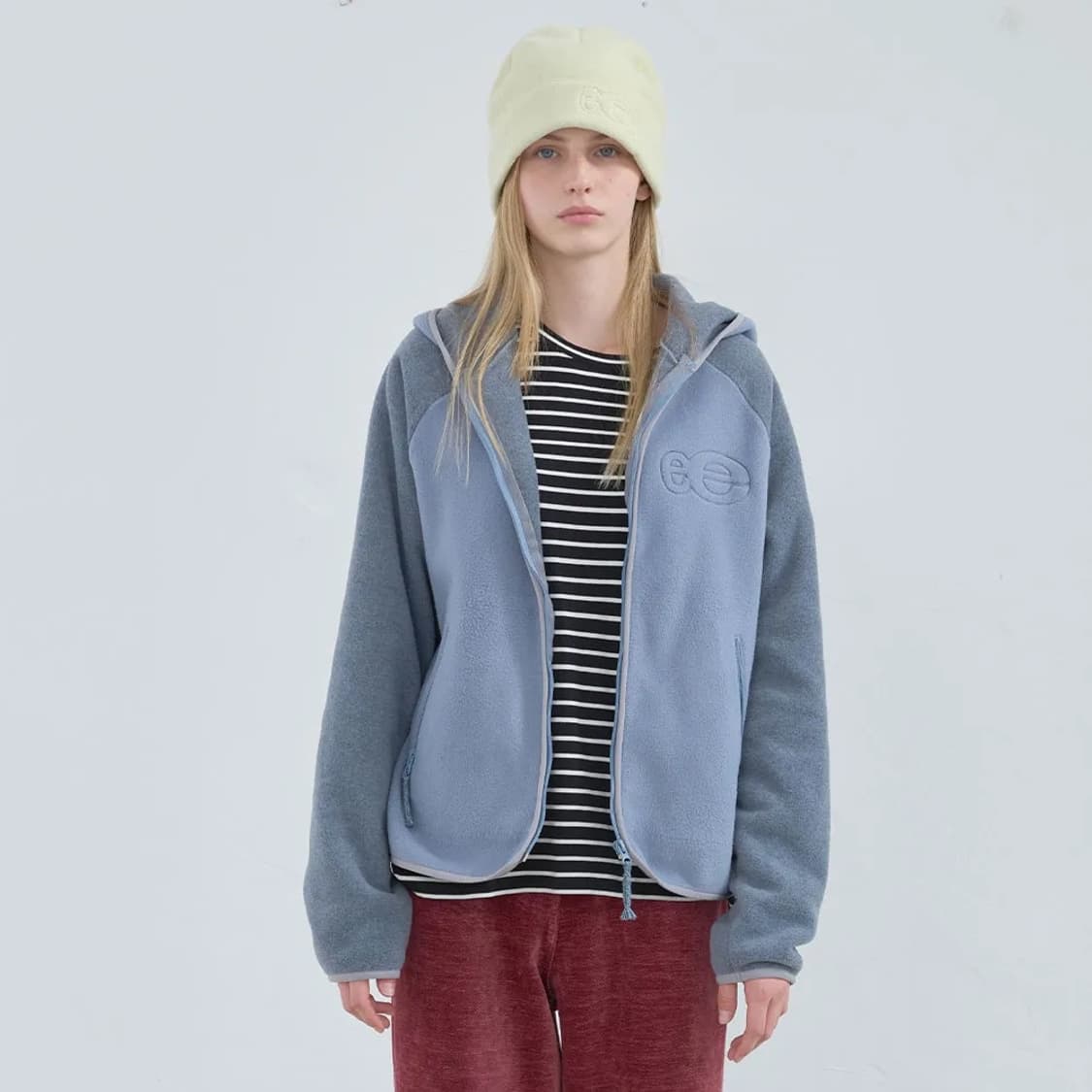 엔조블루스 플리스 집업 후디 상품이미지4