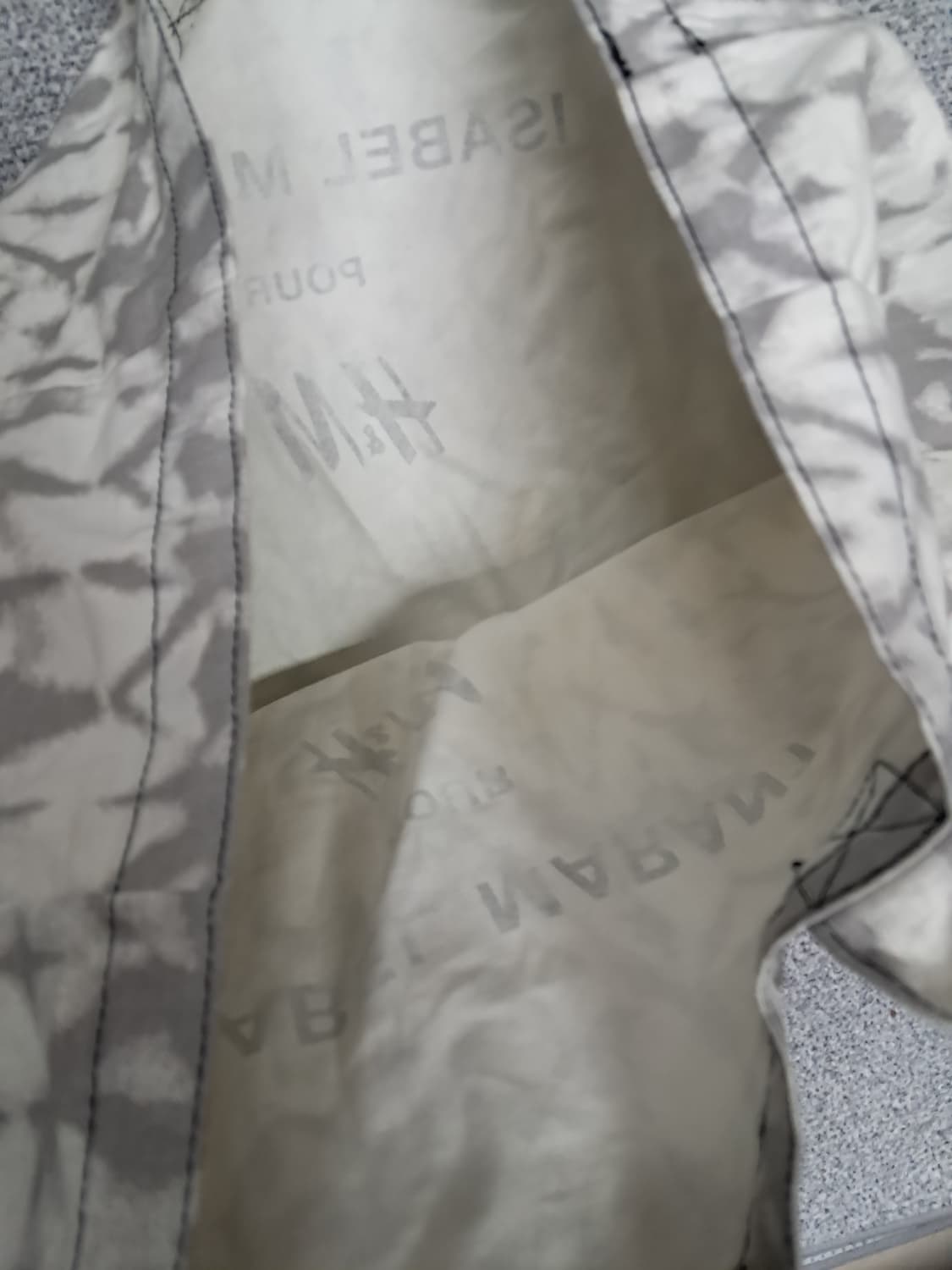 이자벨마랑xh&m 숄더 에코백 상품이미지3