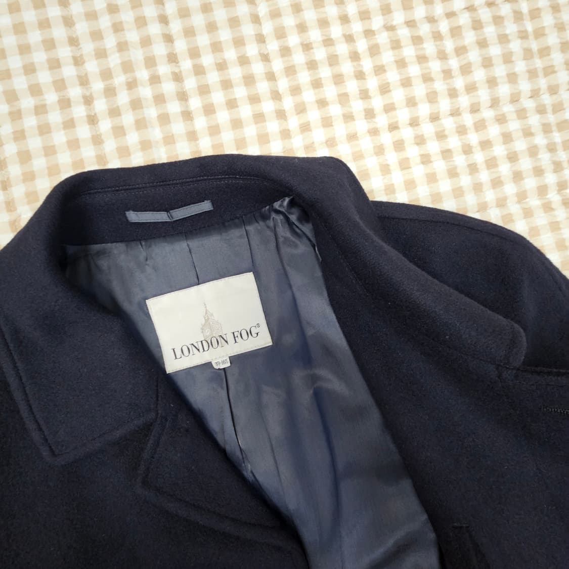 런던포그 울 캐시미어 롱 코트 남자100 상품이미지7