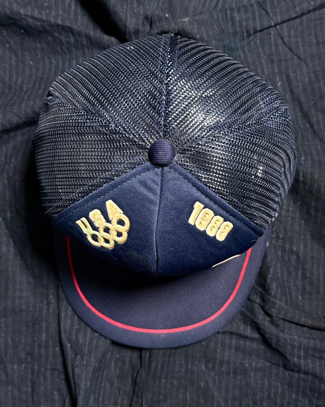 80‘s Clutch 88 서울올림픽 팀 USA 트러커캡 OS 상품이미지2