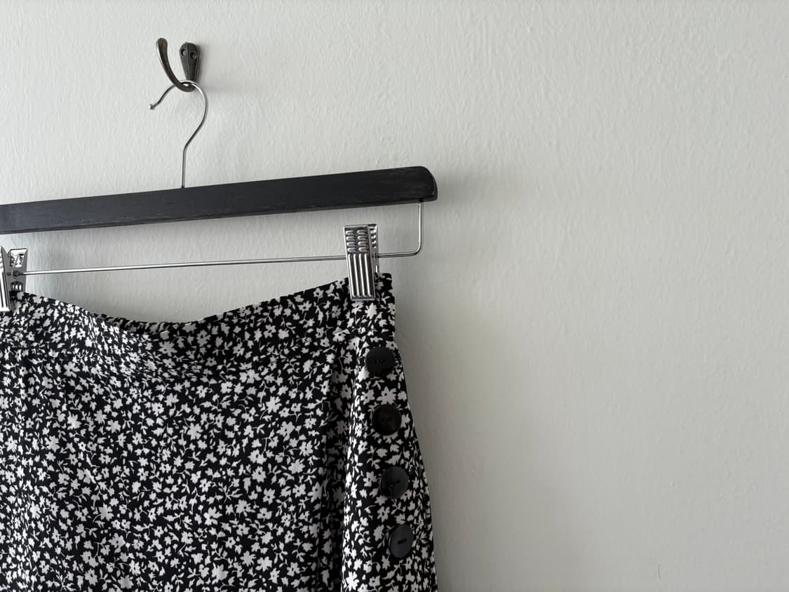 floral button maxi skirt 상품이미지6