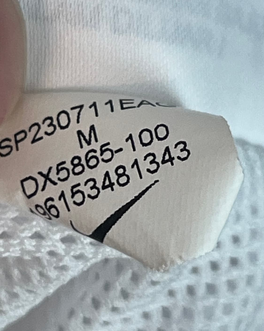 나이키 빅스우시 바람막이 화이트 [M] 상품이미지5