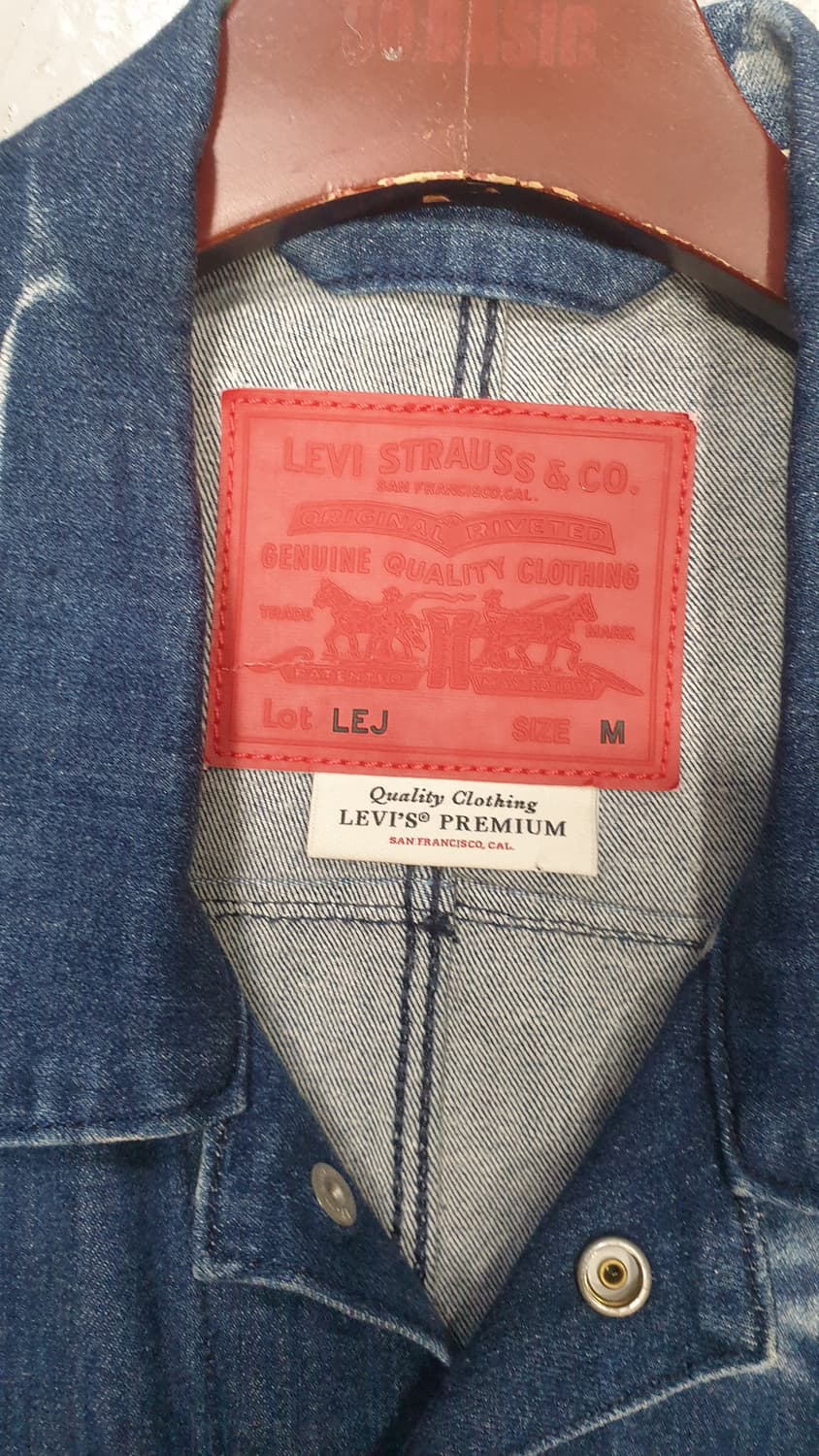 리바이스 LEJ 데님 트러커 자켓 레드라벨 상품이미지3