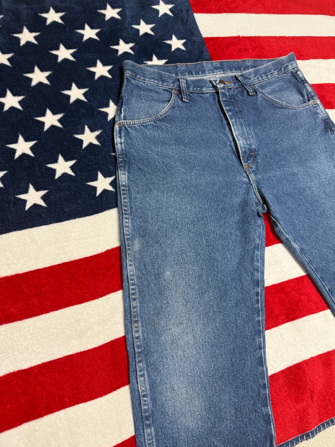 랭글러서브브랜드 러슬러데님팬츠 Rustler denim pants워크웨어 상품이미지6