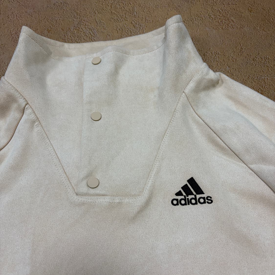  (W)아디다스 롱 카라 크롭 엘라스테인 아노락 맨투맨 상품이미지2