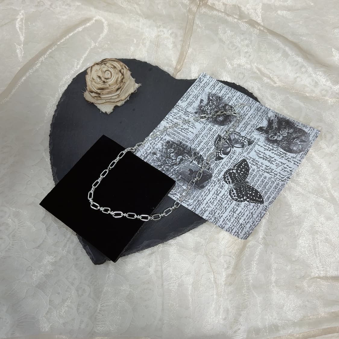 빈티지 고딕 링크 목걸이 상품이미지2