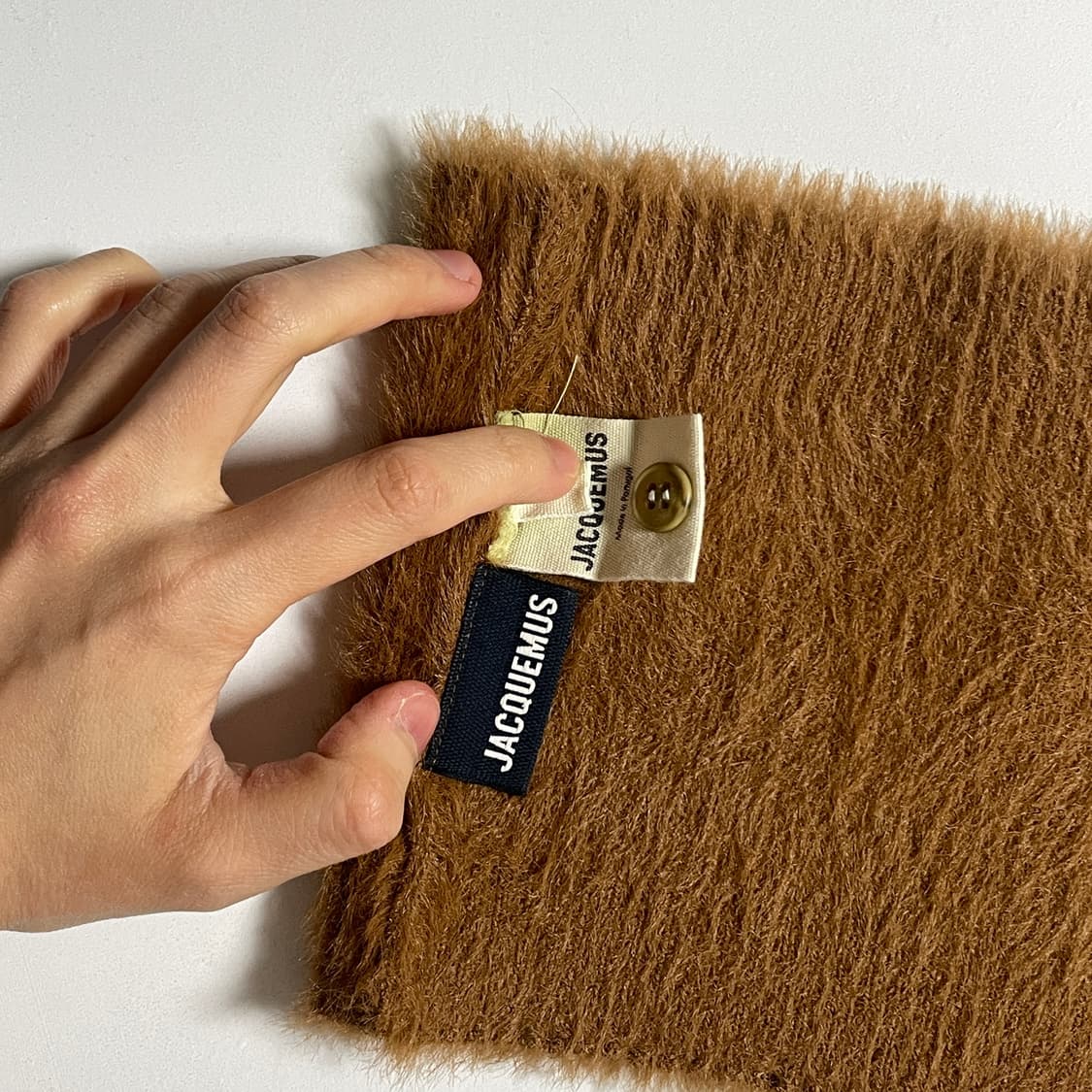 자크뮈스 크롭탑 브라운 상품이미지5