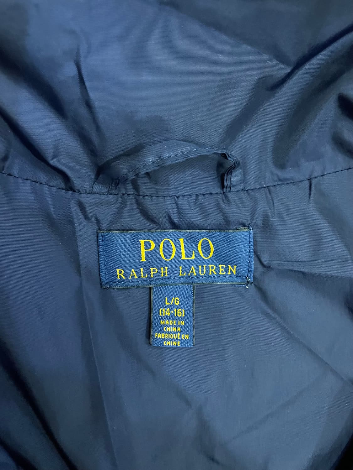 폴로 랄프로렌 폴리쉘 바람막이 자켓 네이비 상품이미지8