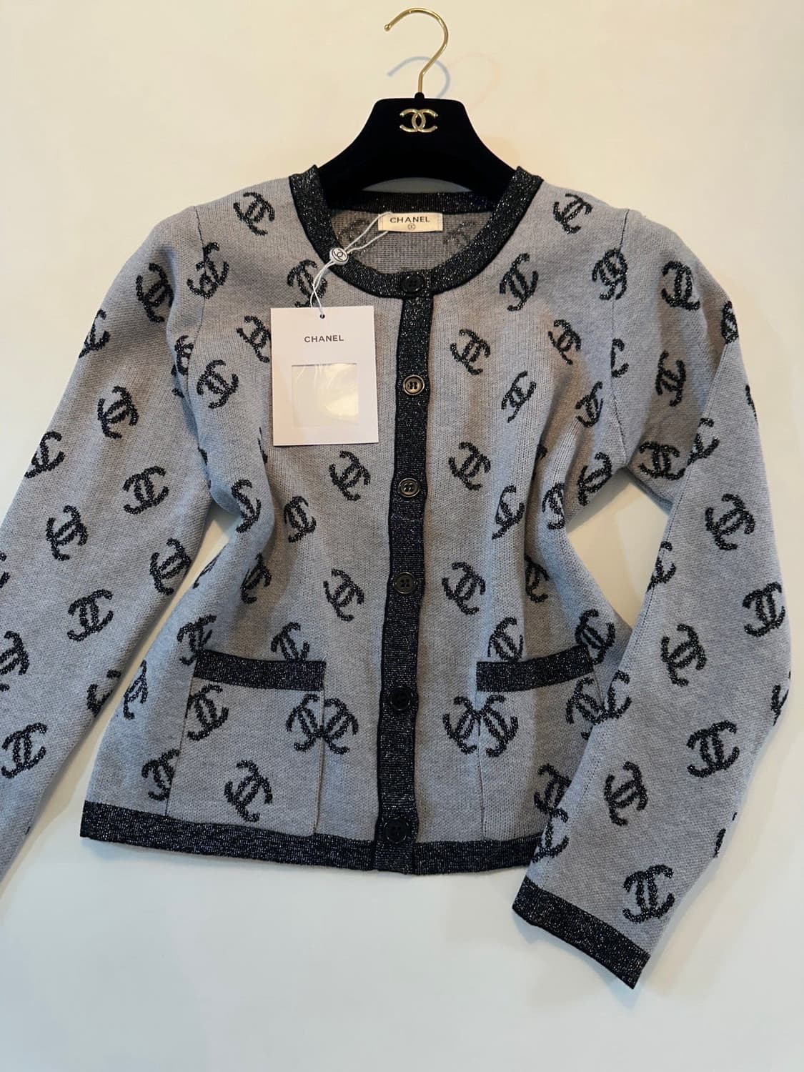 (새상품)샤넬가디건 상품이미지2