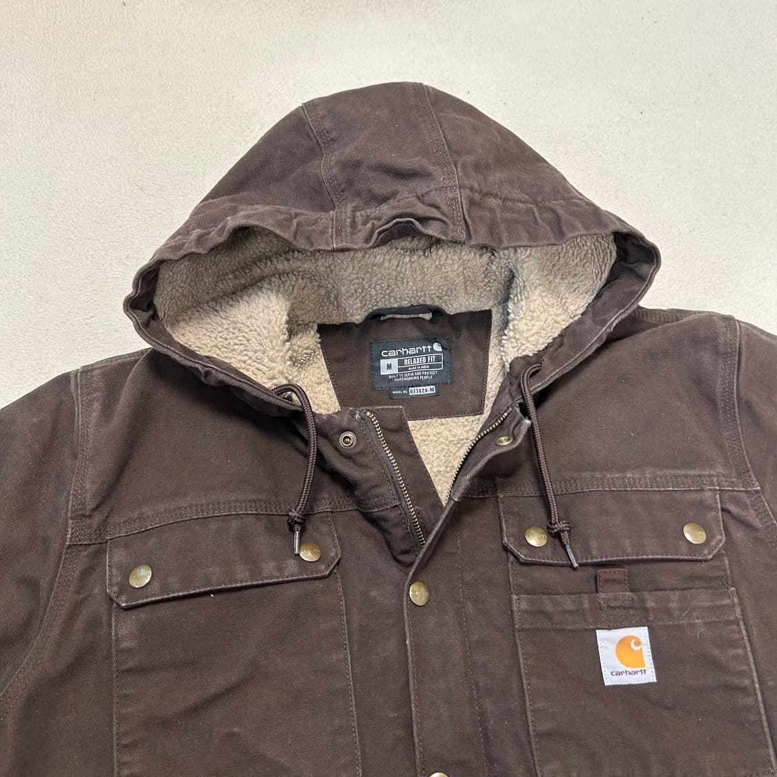 Carhartt Brown Valet Work Jacket 상품이미지5