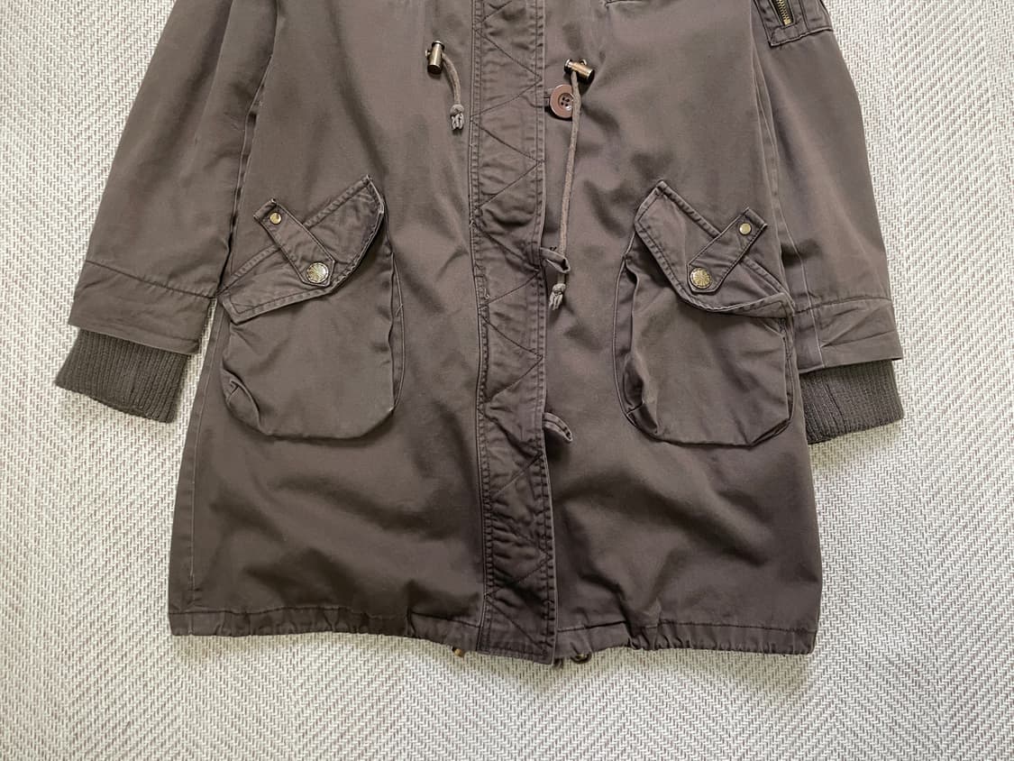 빈티지 밀리터리 m51 피쉬테일 모즈파카 goa y2k  J04102 상품이미지5