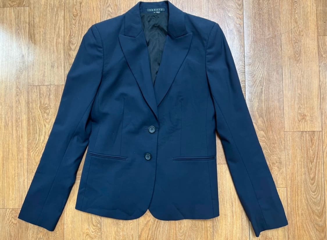 띠어리 Nichelle 울 테일러 블레이저 상품이미지2