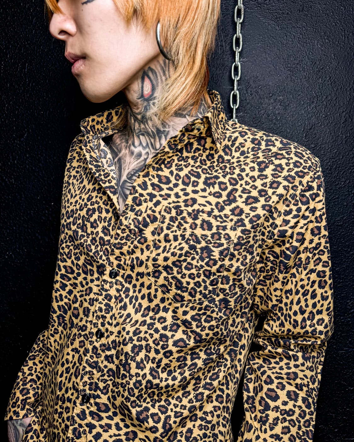semantic design – Leopard Print Shirt 상품이미지1