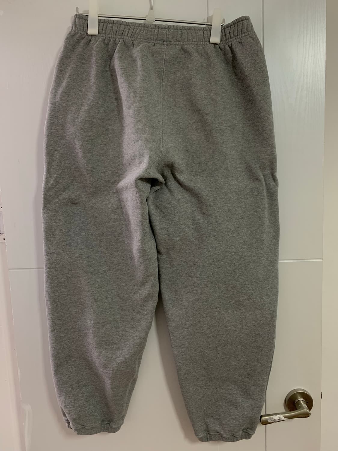 [L] 초판!) 나이키 x 스투시 NRG BR 플리스 팬츠 그레이 상품이미지3