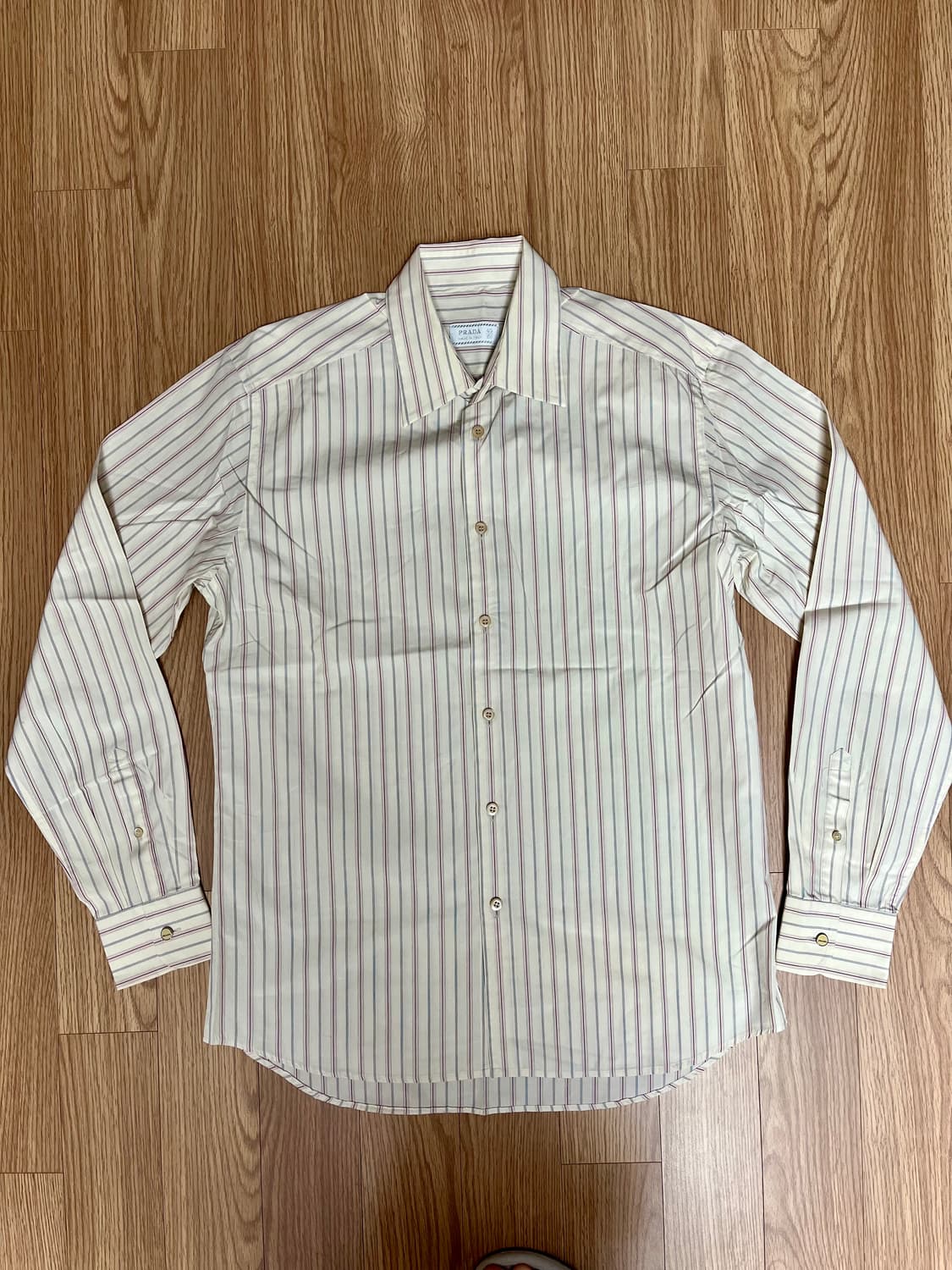 프라다 Prada 남자 스트라이프 셔츠 사이즈40 상품이미지2
