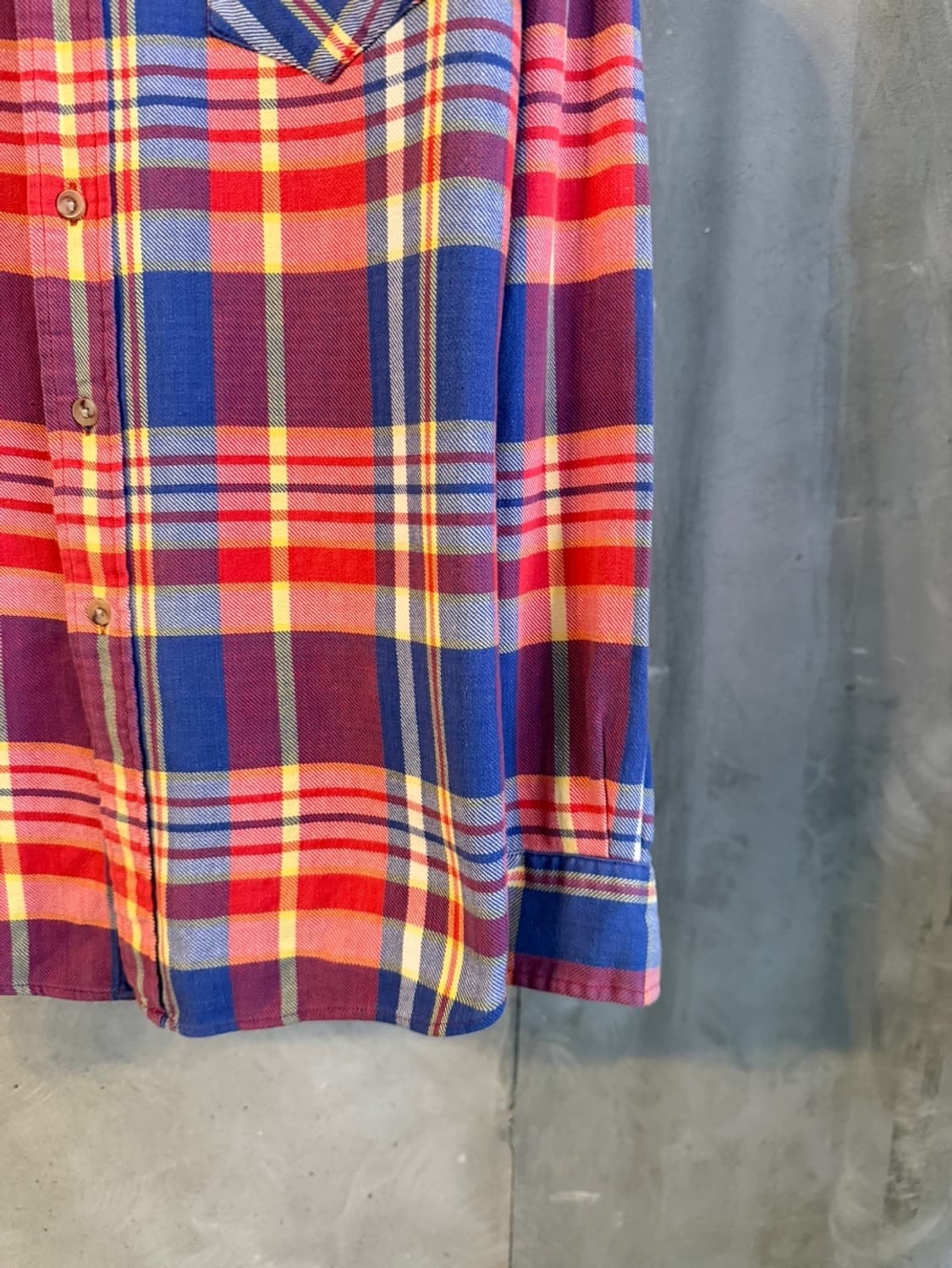 REASON 마드라스 셔츠 95 상품이미지5