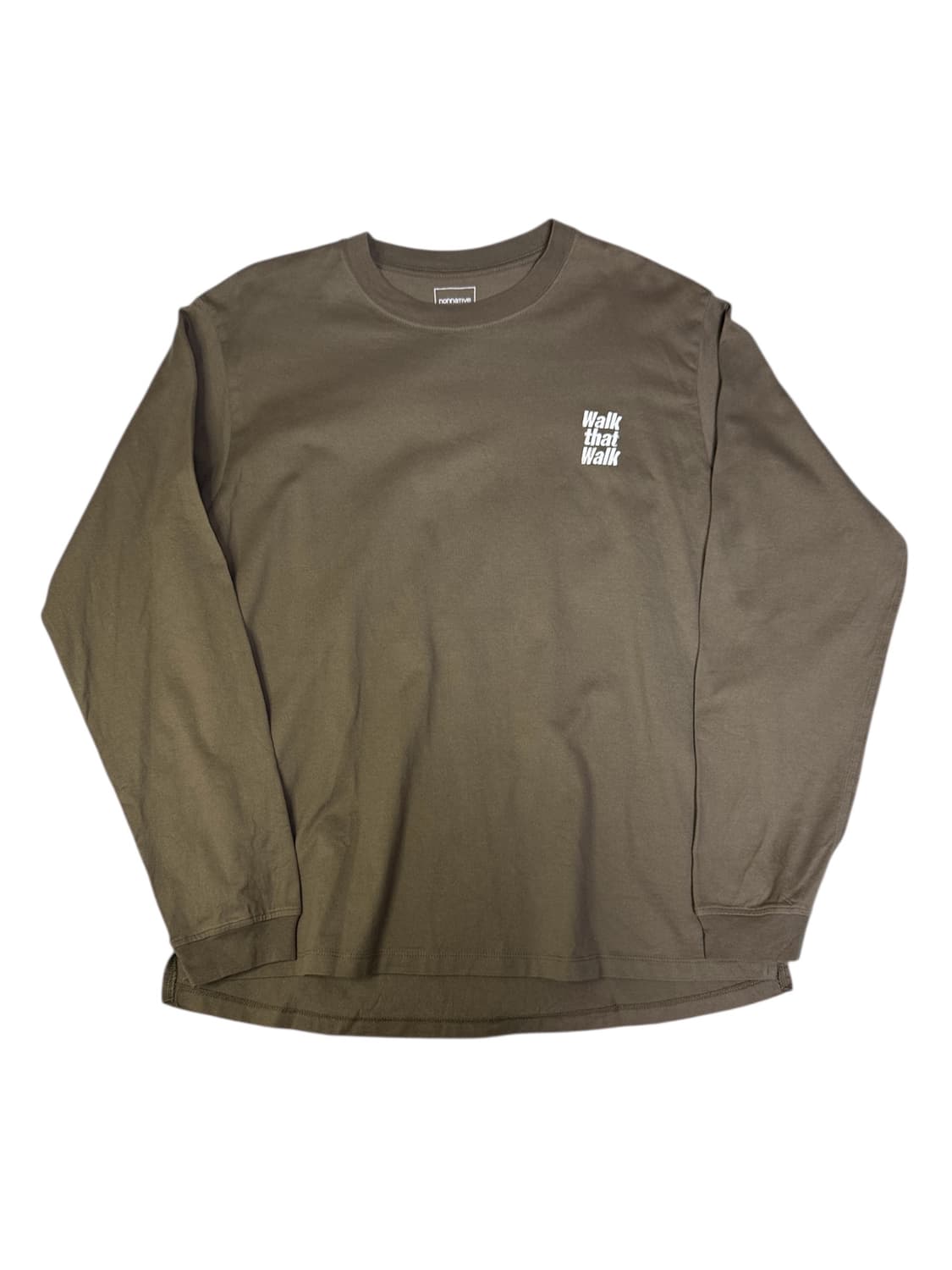 논네이티브 nonnative DWELLER 롱슬리브 카키 2 상품이미지1