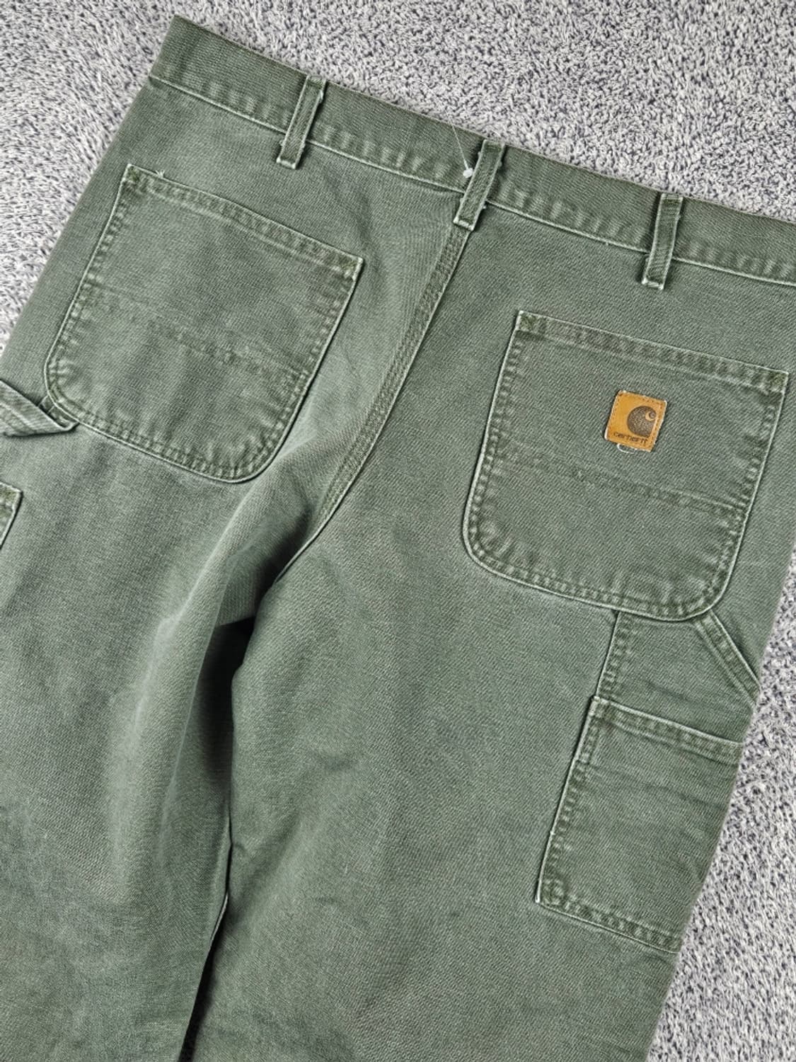 칼하트 리페어커스텀 덕 캔버스 카펜터 워크 팬츠 (34X32)/10771 상품이미지9