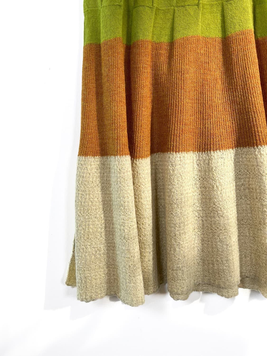 빈티지 울 니트 롱 스커트 상품이미지6