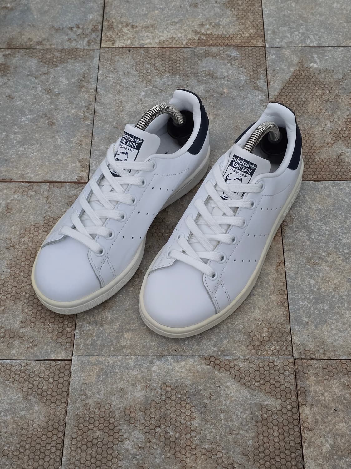 (220)아디다스 스탠스미스 화이트 네이비 상품이미지1