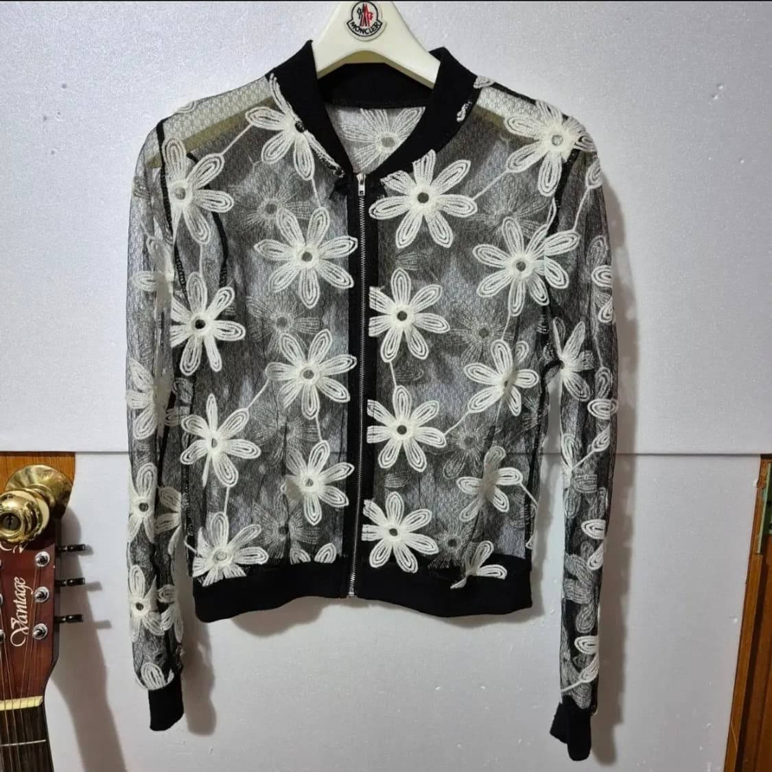 332 ) 핸드메이드 시스루 자켓 가디건 최상급 상품이미지1