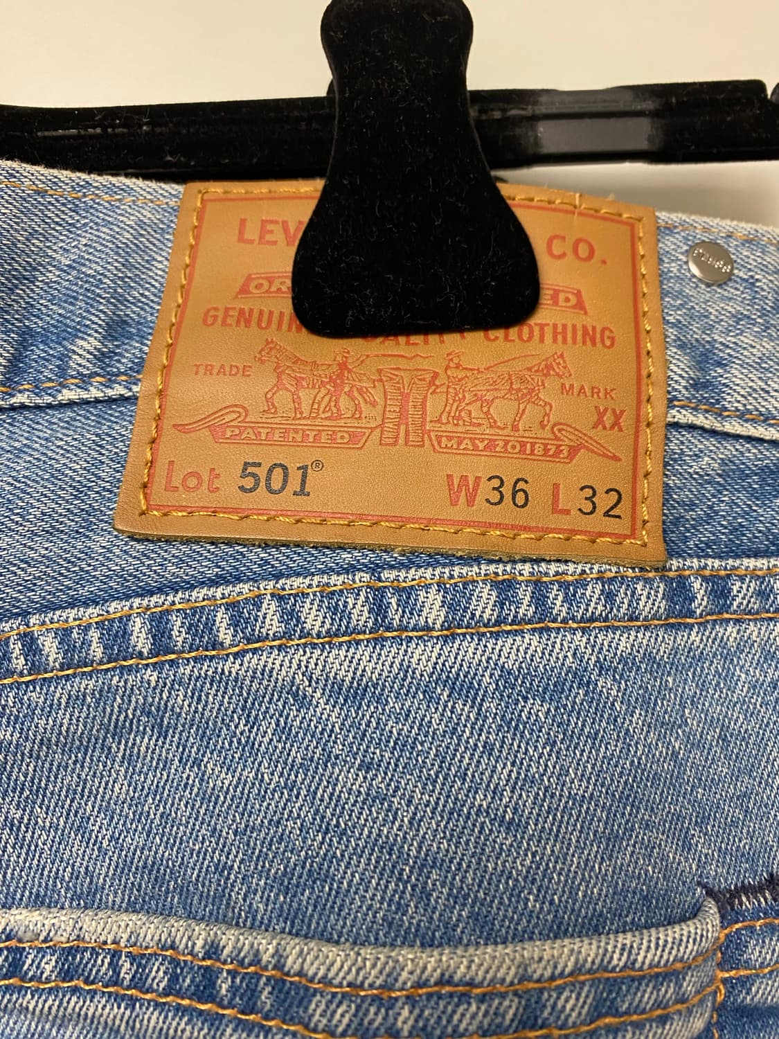 [L] 블레스 bless 오버조깅진 검청 판매합니다 상품이미지4