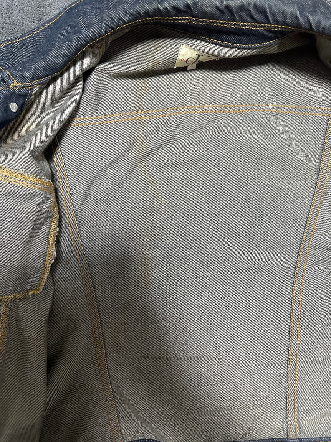 (s~m)캘빈클라인 청자켓 상품이미지4