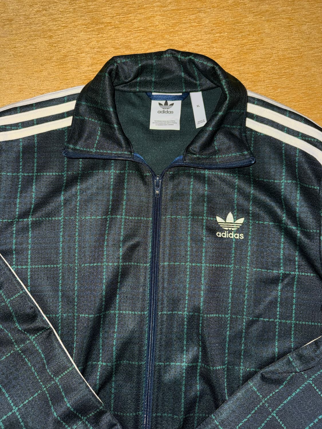 아디다스 체크 져지 딥그린 XL 상품이미지2