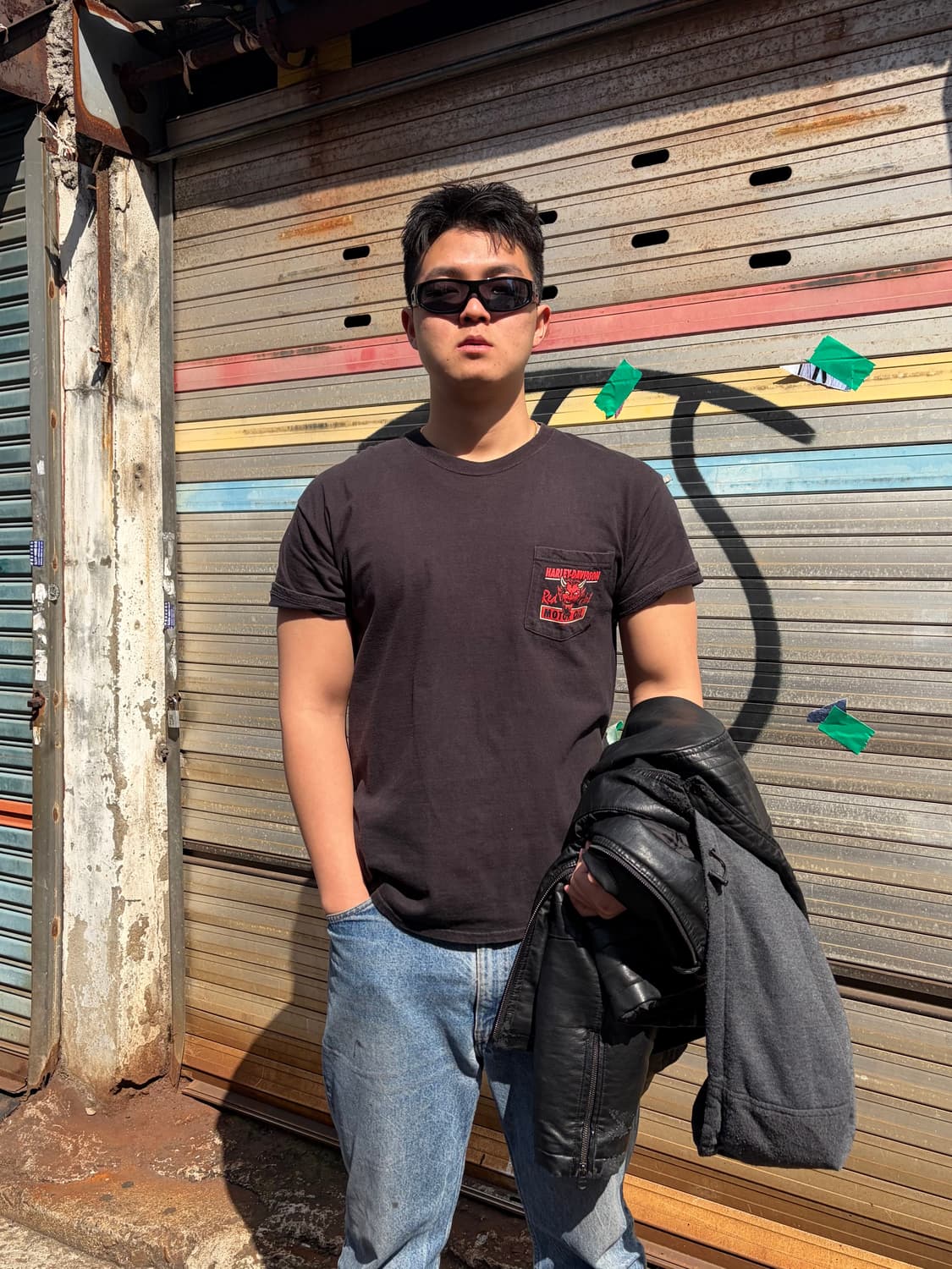 00’s Harley Davidson Valley Forgue faded 상품이미지5