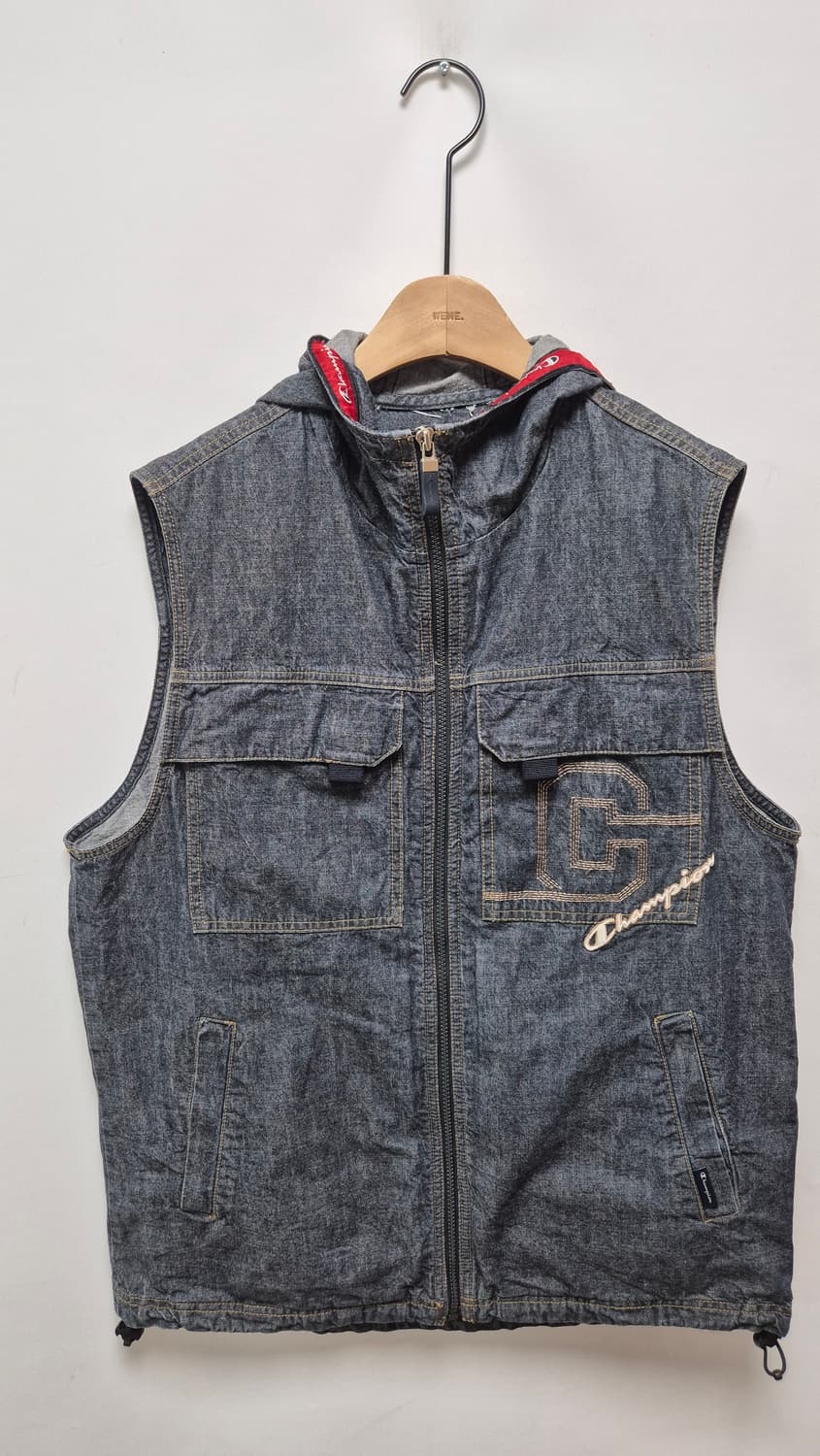 00's 챔피온 데님조끼 상품이미지1