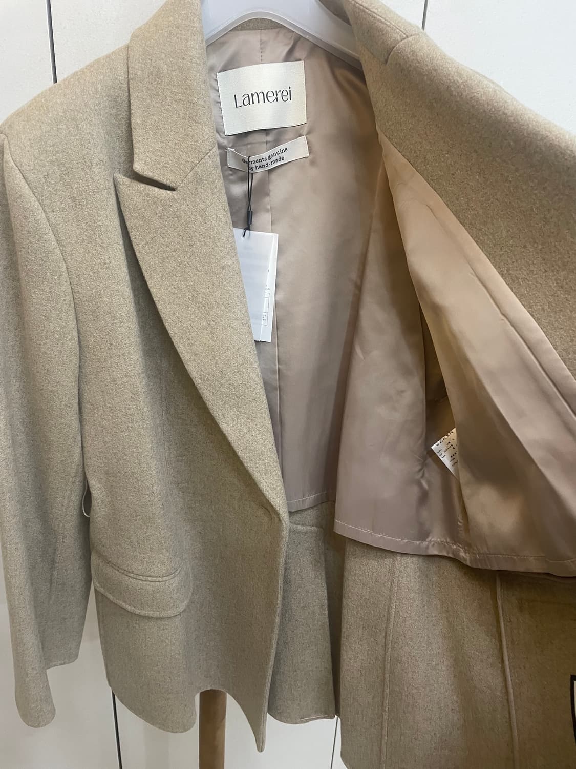 [택 새상품, 옷걸이포함] LAMEREI 라메레이 봄자켓 (S) 상품이미지7