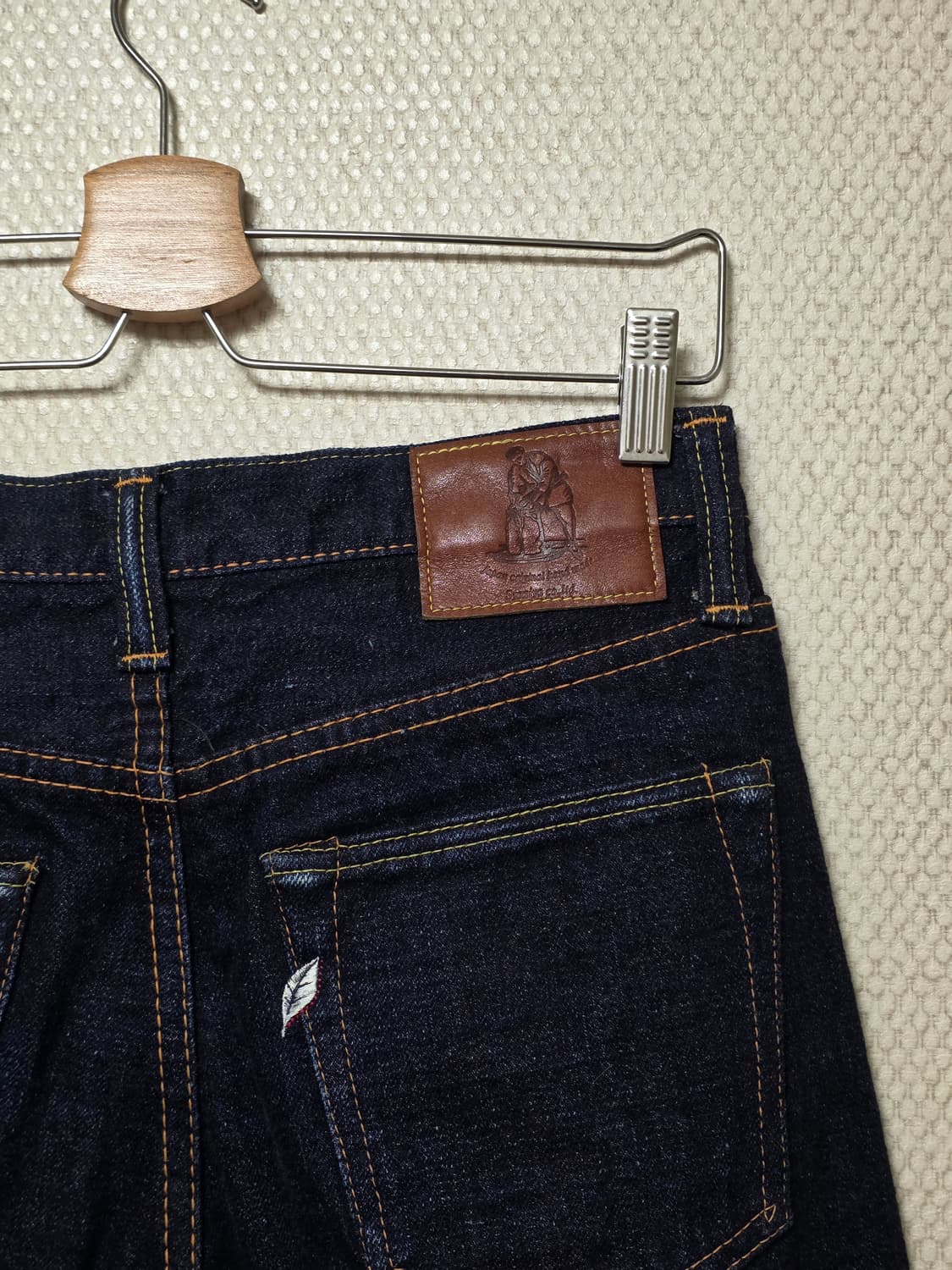 PURE BLUE JAPAN 리사이클 코튼 데님 상품이미지1