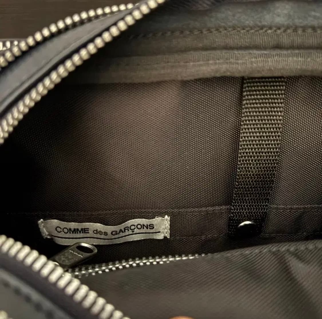 꼼데가르송 스쿨백 S (네이비) 토트백 상품이미지3