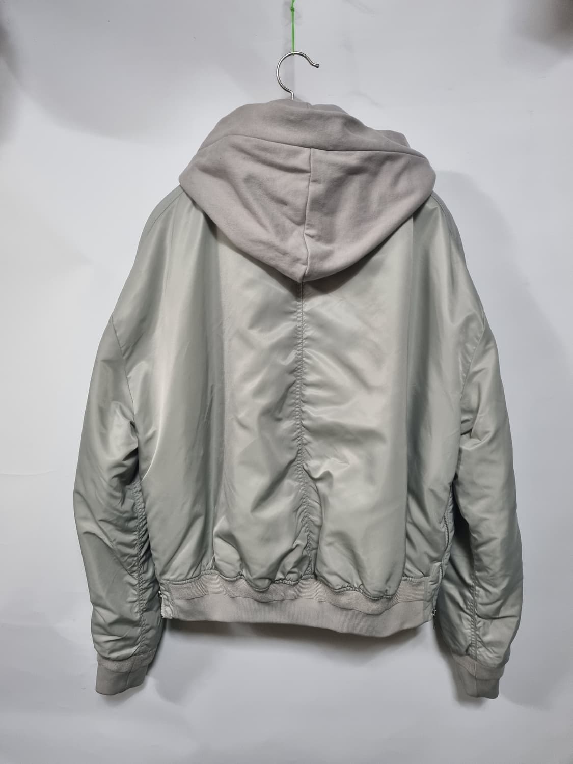 디앤써 애쉬 그레이 후드 MA-1 봄버 자켓 105 상품이미지2