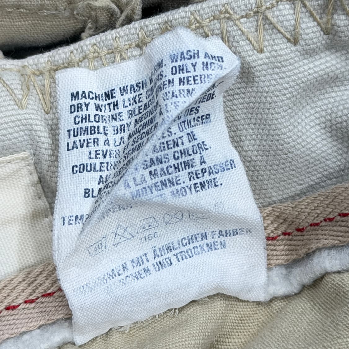 GAP 갭 카키스 루즈핏 카고 포켓 반바지 베이지 32 상품이미지6