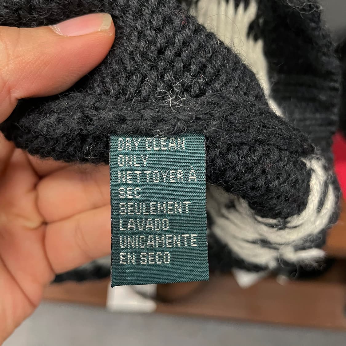 90s 폴로 랄프로렌 스키 핸드 울 목폴라 니트 스웨터 상품이미지7