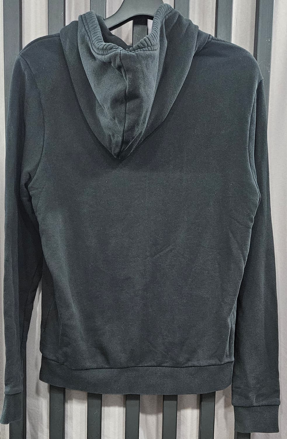 라코스테 엠보 빅크록 블랙 후드티 95 상품이미지2