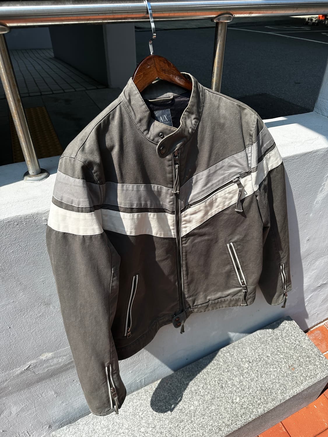 A|X Armani Exchange 바이커 자켓 상품이미지2