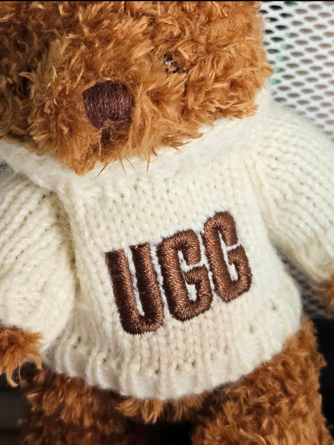 어그 테디베어 곰돌이 키링/ugg 니트 상품이미지4