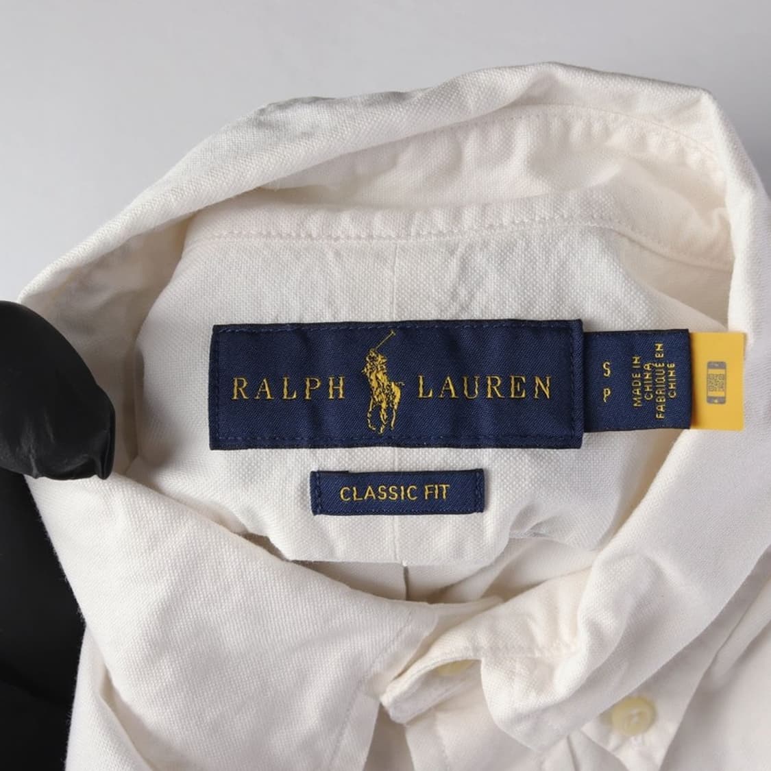 폴로 랄프로렌 클래식핏 화이트 옥스포드 셔츠 S 상품이미지5