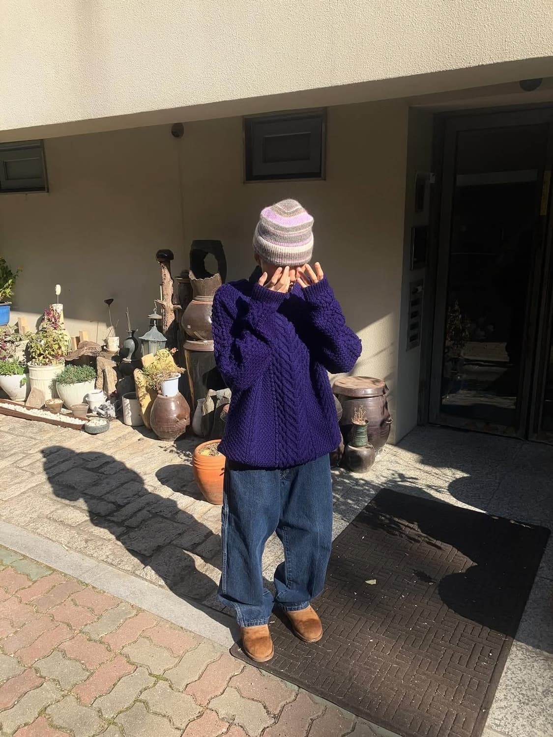 vtg handmade sweater  상품이미지4