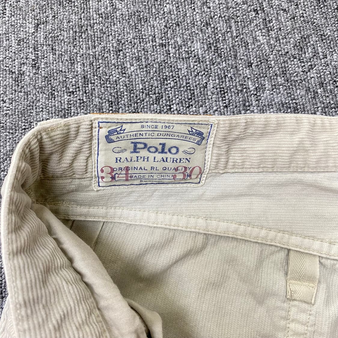 🌊Polo coduroy Straight pants 상품이미지6
