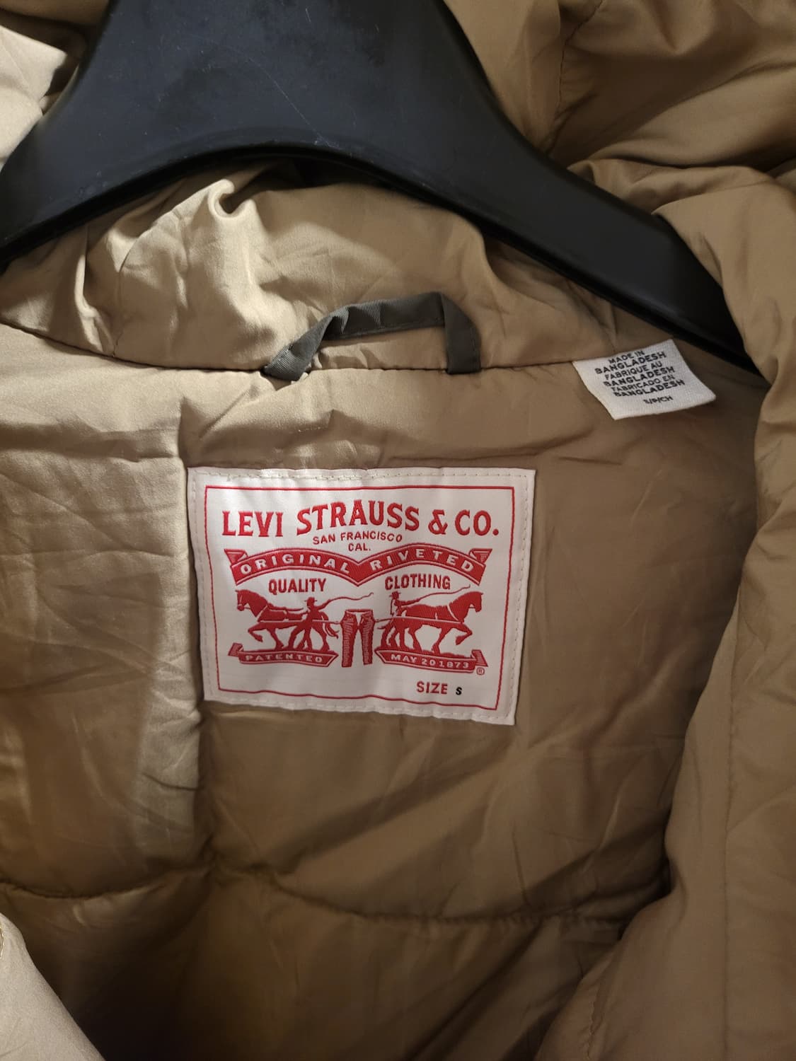 리바이스 카키 후드 자켓 상품이미지4